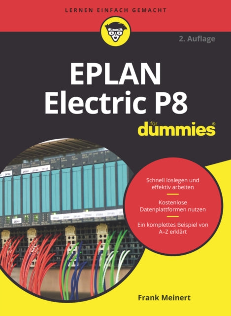 Book cover of: EPLAN Electric P8 fur Dummies. By: Frank Meinert