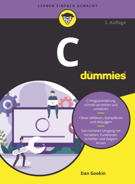 Book cover of: C fur Dummies. By: Dan Gookin