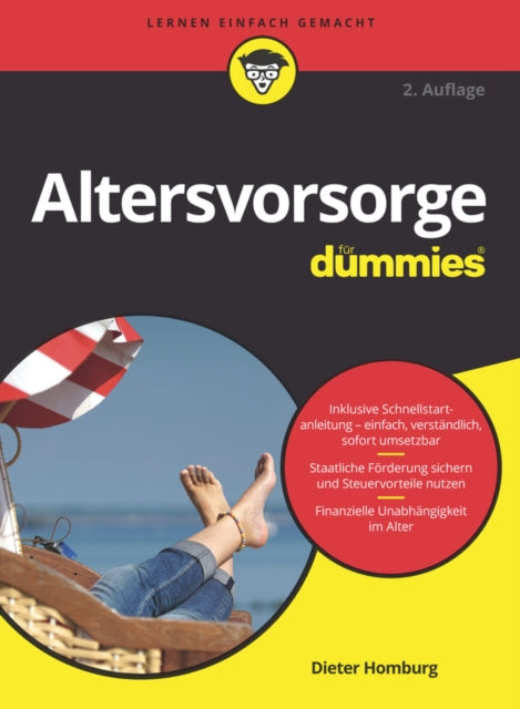 Book cover of: Altersvorsorge fur Dummies. By: Dieter Homburg