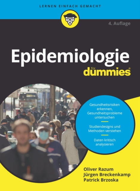 Book cover of: Epidemiologie fur Dummies. By: Oliver Razum