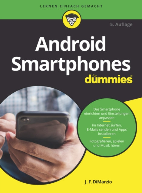 Book cover of: Android Smartphones fur Dummies. By: Jerome Dimarzio