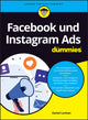 Book cover of: Facebook und Instagram Ads fur Dummies. By: Daniel Levitan