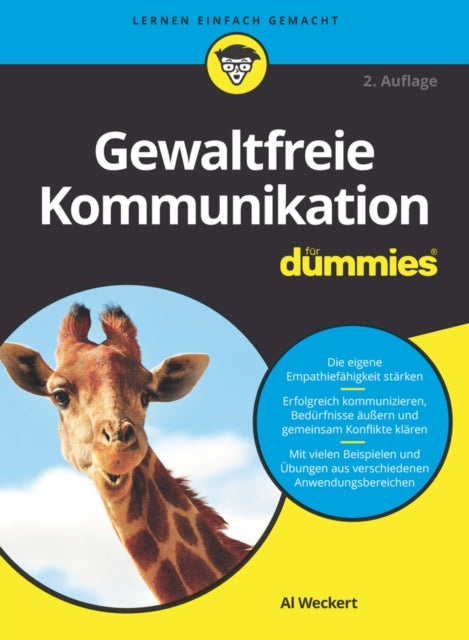 Book cover of: Gewaltfreie Kommunikation fur Dummies. By: A. Weckert