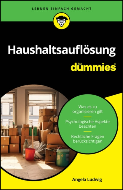 Book cover of: Haushaltsauflosung fur Dummies. By: A. Ludwig