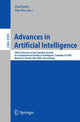 Book cover of: Advances in Artificial Intelligence