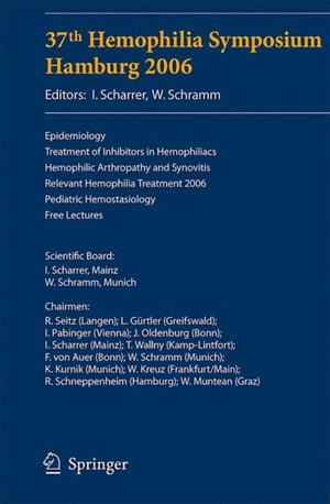 37th Hemophilia Symposium Hamburg 2006