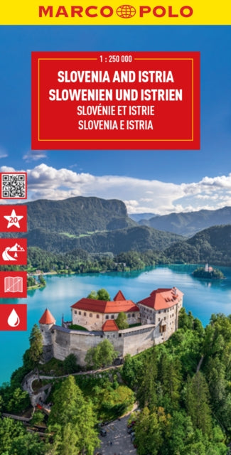 Book cover of: Slovenia and Istria Marco Polo Map