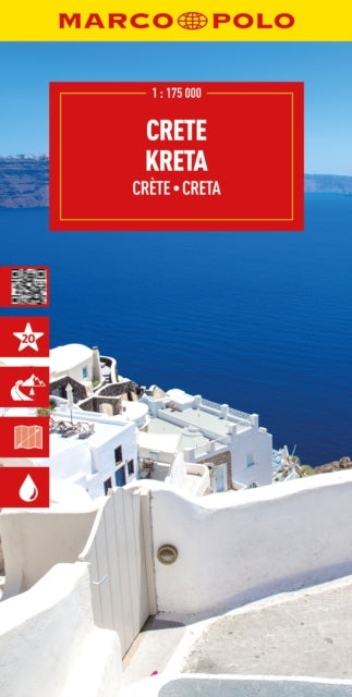 Book cover of: Crete Marco Polo Map