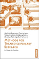 Book cover of: Methods for Transdisciplinary Research