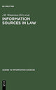 Book cover of: Information Sources in Law. By: J. R. Winterton