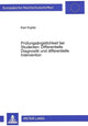 Book cover of: Pruefungsaengstlichkeit bei Studenten: Differentielle Diagnostik und differentielle Intervention
