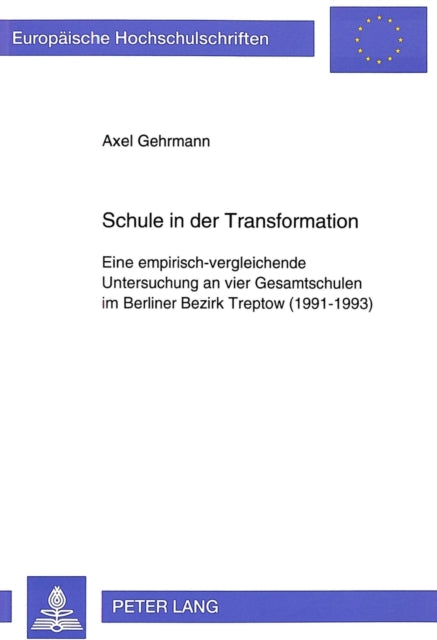Book cover of: Schule in der Transformation