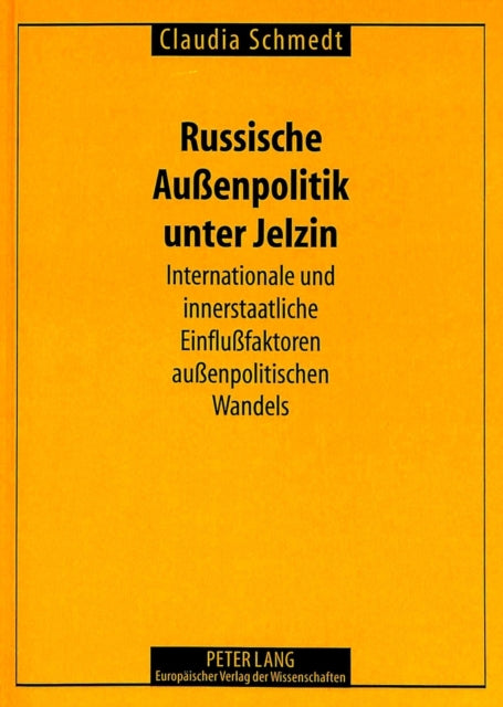 Book cover of: Russische Auenpolitik unter Jelzin