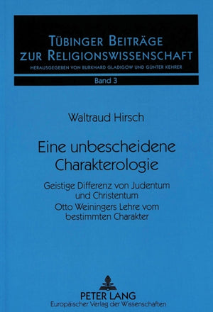 Eine unbescheidene Charakterologie