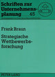 Book cover of: Strategische Wettbewerbsforschung