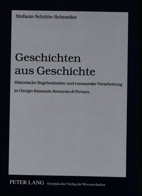 Book cover of: Geschichten aus Geschichte