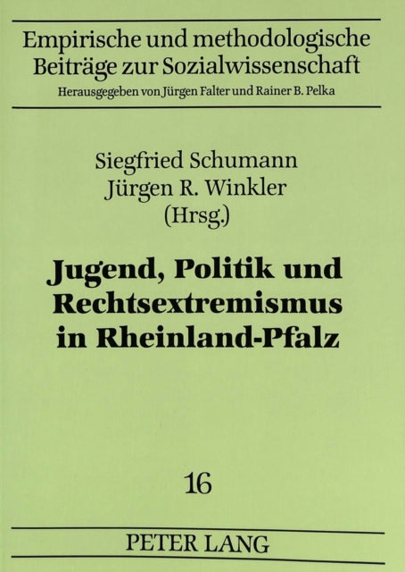 Book cover of: Jugend, Politik und Rechtsextremismus in Rheinland-Pfalz