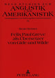 Book cover of: Felix Paul Greve als Uebersetzer von Gide und Wilde