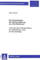 Book cover of: Die Rechtsfolgen der Nichtumsetzung von EG-Richtlinien