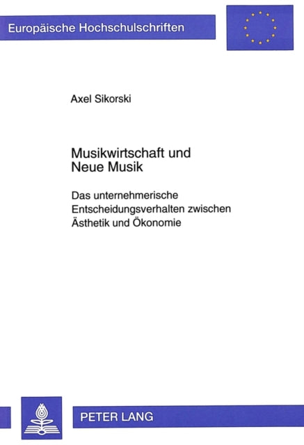 Book cover of: Musikwirtschaft und Neue Musik