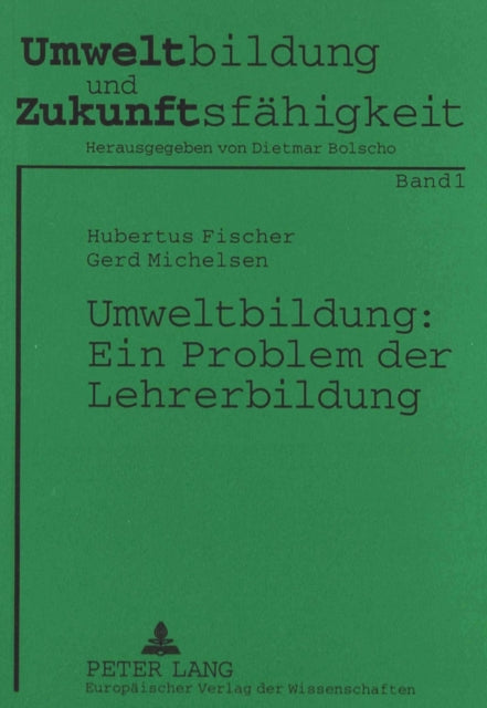 Book cover of: Umweltbildung: Ein Problem der Lehrerbildung
