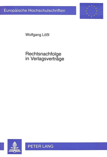 Book cover of: Rechtsnachfolge in Verlagsvertraege
