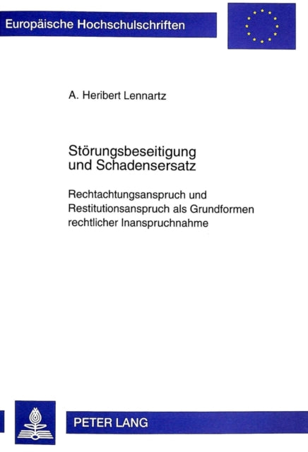 Book cover of: Stoerungsbeseitigung und Schadensersatz