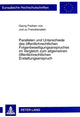 Book cover of: Parallelen Und Unterschiede Des Oeffentlichrechtlichen Folgenbeseitigungsanspruches Im Vergleich Zum Allgemeinen Oeffentlichrechtlichen Erstattungsanspruch