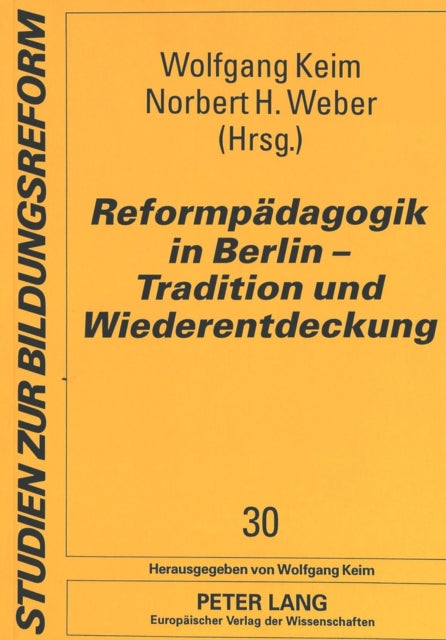 Book cover of: Reformpaedagogik in Berlin - Tradition und Wiederentdeckung