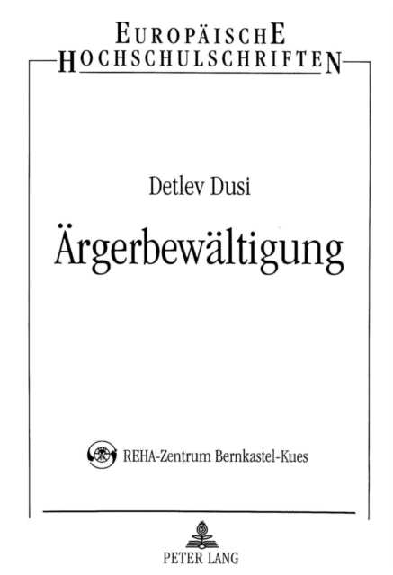 Book cover of: Aergerbewaeltigung