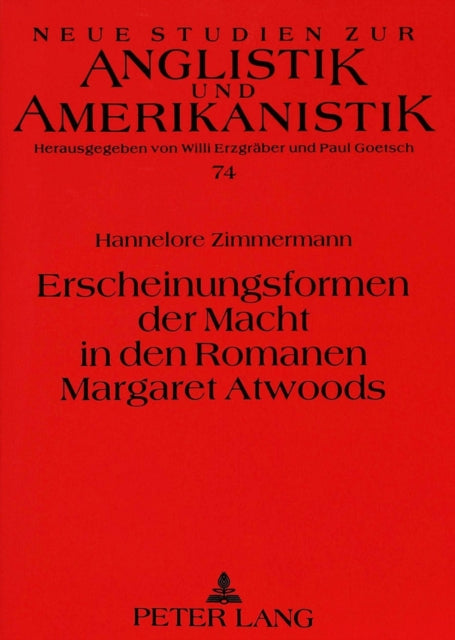 Book cover of: Erscheinungsformen der Macht in den Romanen Margaret Atwoods