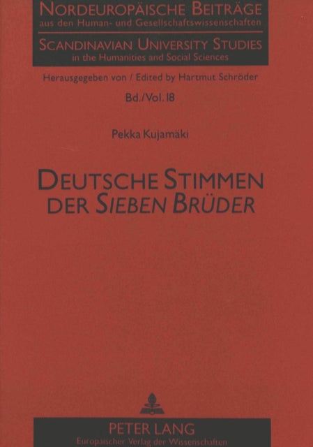 Book cover of: Deutsche Stimmen der «Sieben Brueder»