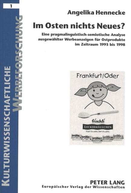 Book cover of: Im Osten Nichts Neues?. By: Angelika Hennecke