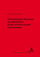 Book cover of: Die juristischen Personen des oeffentlichen Rechts als herrschende Unternehmen