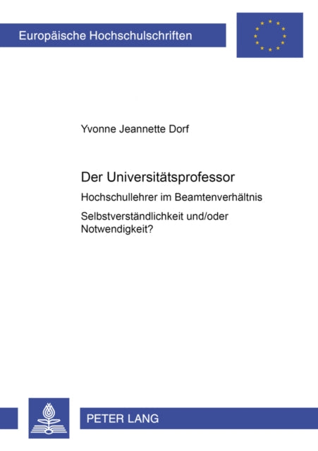 Book cover of: Der Universitaetsprofessor
