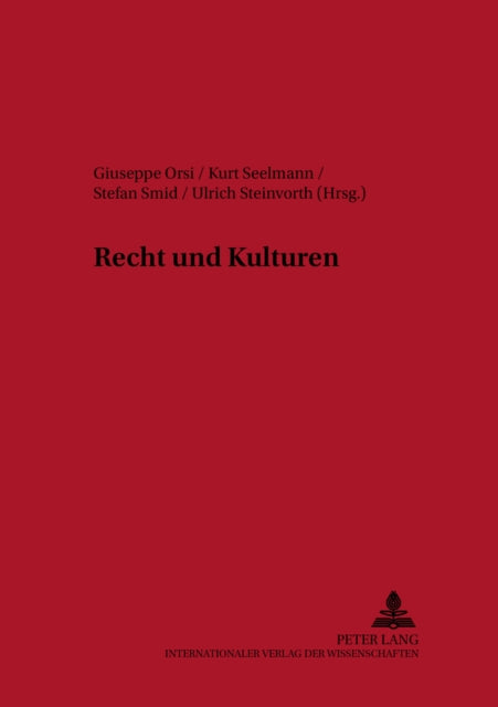 Book cover of: Recht und Kulturen