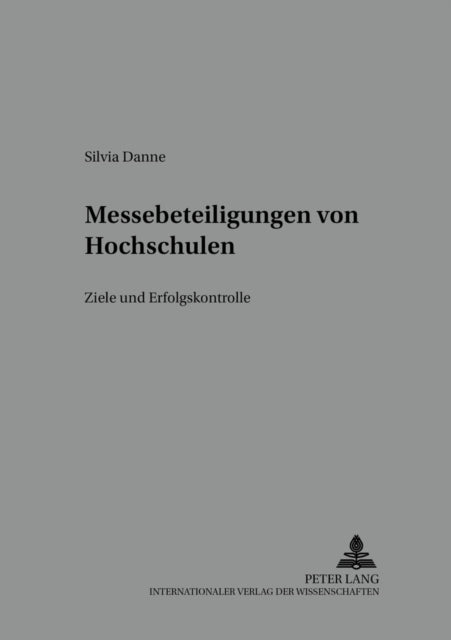 Book cover of: Messebeteiligungen von Hochschulen