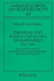 Book cover of: Etablierung eines rassenhygienischen Standardwerkes 1921-1941