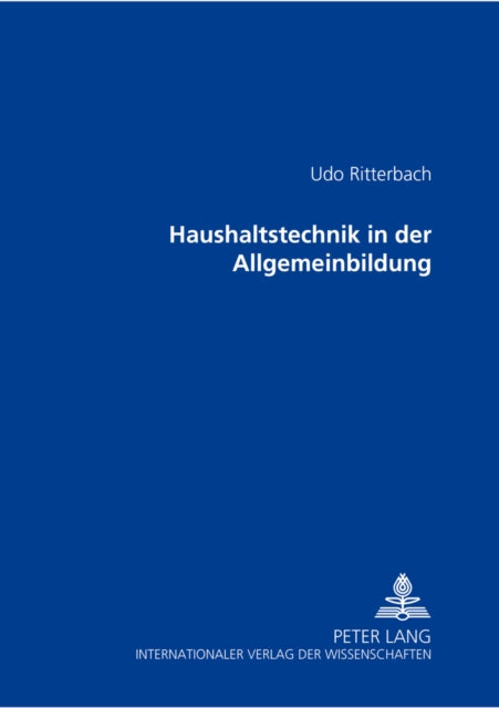 Book cover of: Haushaltstechnik in Der Allgemeinbildung. By: Udo Ritterbach