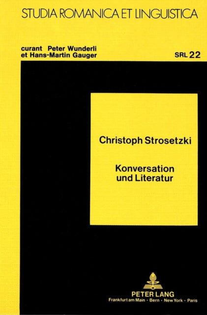 Book cover of: Konversation und Literatur