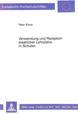 Verwendung und Rezeption staatlicher Lehrplaene in Schulen