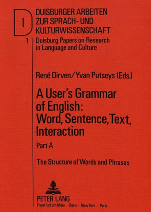 User's Grammar of English