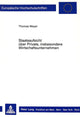 Book cover of: Staatsaufsicht ueber Private, insbesondere Wirtschaftsunternehmen
