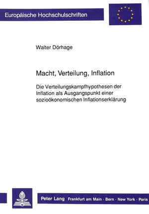 Macht, Verteilung, Inflation