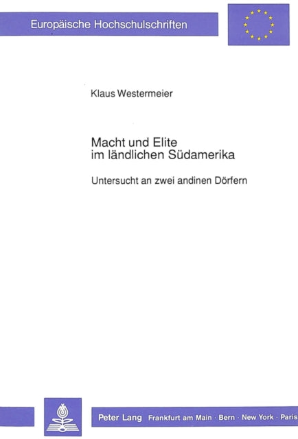 Book cover of: Macht und Elite im laendlichen Suedamerika