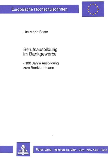 Book cover of: Berufsausbildung im Bankgewerbe