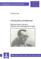 Book cover of: Individualitaet und Mittelmaß
