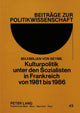 Book cover of: Kulturpolitik unter den Sozialisten in Frankreich von 1981 bis 1986