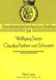 Book cover of: Claudius Freiherr von Schwerin
