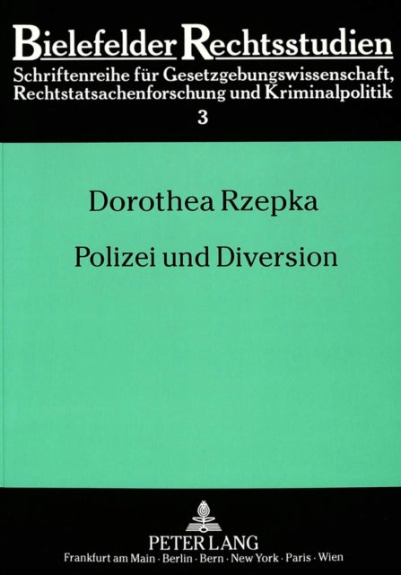 Book cover of: Polizei und Diversion